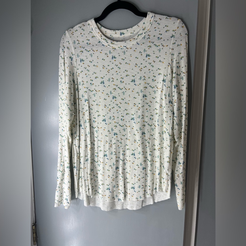 Aerie Ribbed Long Sleeve Tee